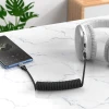 Кабель HOCO UPA33B AUX Jack 3.5 mm до USB-C 1.5 м Black (6942007663816)