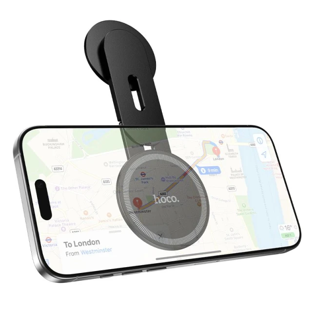 Тримач для телефону Hoco H93 Black (6942007663878)
