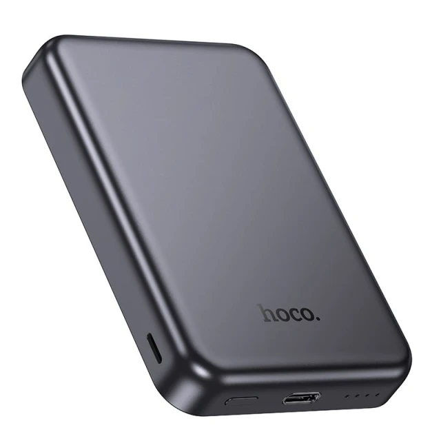 Powerbank Hoco J160 5000 mAh 2A 5W Grey with MagSafe (6942007664080)