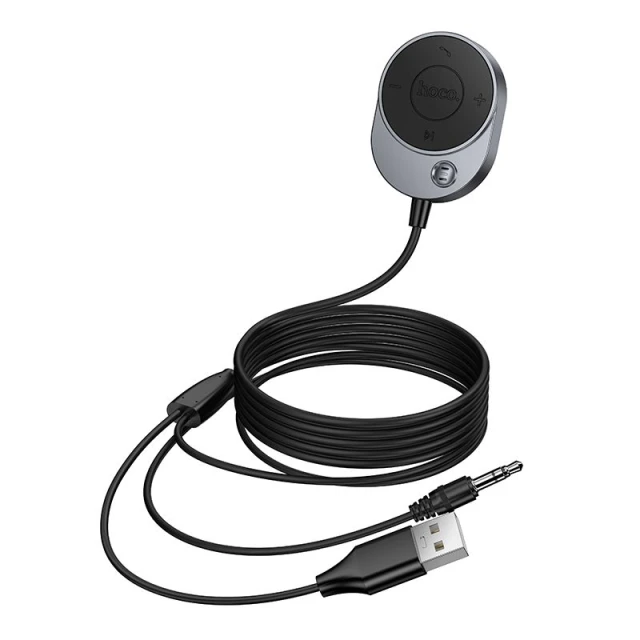 Bluetooth-приймач Hoco E150 Grey (6942007664196)