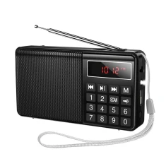 Радіо портативне Hoco HI50 Black (6942007664202)