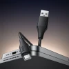 Кабель Hoco X124 USB A to USB C 1m Black (6942007664424)
