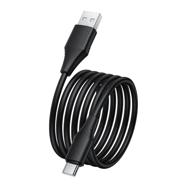 Кабель Hoco X124 USB A to USB C 1m Black (6942007664424)