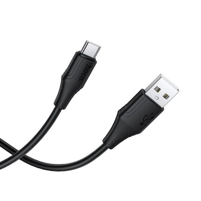 Кабель Hoco X124 USB A to USB C 1m Black (6942007664424)