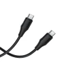 Кабель Hoco X124 USB C to USB C 60W 1m Black (6942007664448)
