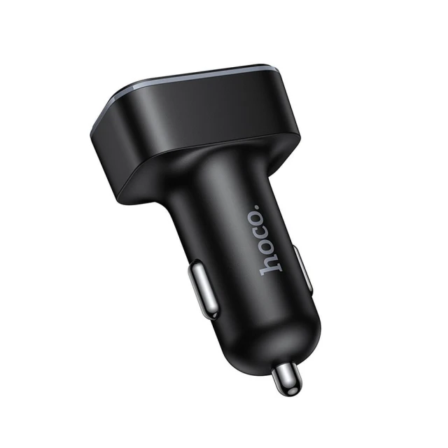 Автомобільний зарядний пристрій Hoco Z63 2x USB A + 2x USB C QC3.0 PD 42W Black (6942007666206)