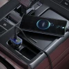 Автомобільний зарядний пристрій Hoco Z63B USB A + USB C QC3.0 PD 48W + кабель USB C до C Black (6942007666251)