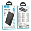 Портативное зарядное устройство Hoco J165 10000 mAh 2A Black (6942007666299)