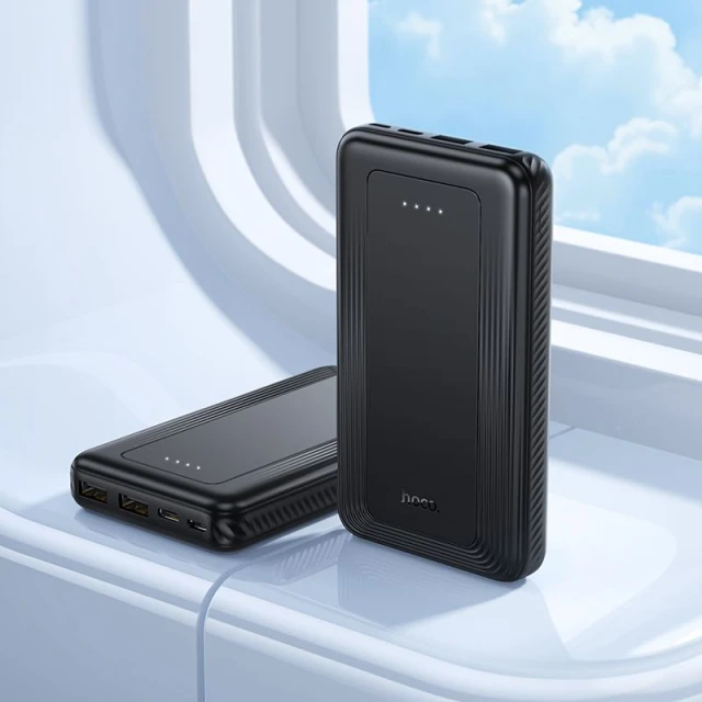 Портативное зарядное устройство Hoco J165 10000 mAh 2A Black (6942007666299)