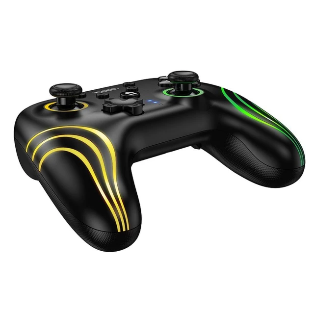 Безпровідний геймпад Hoco для Nintendo Switch 1 | 2 | PC GA2 Black (6942007666602)