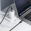 Кабель Hoco U148 USB C to USB C PD 6A 240W 1.2 m з дисплеєм Black (6942007668682)