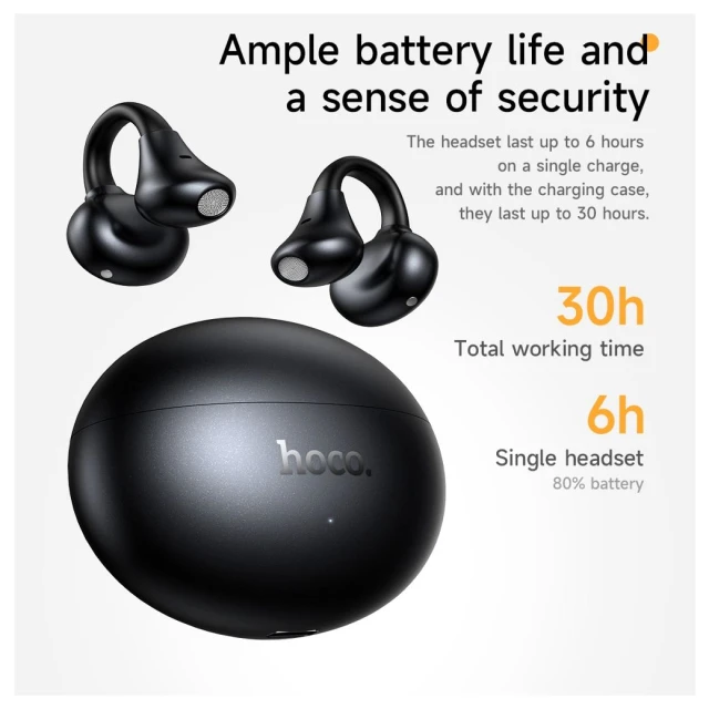 Бездротові навушники Hoco TWS EA8 Black (6942007668750)