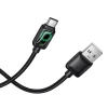 Кабель Hoco U146 USB A to USB C 3A 1.2 m з LCD Black (6942007671385)