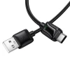 Кабель Hoco U146 USB A to USB C 3A 1.2 m з LCD Black (6942007671385)