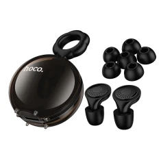 Затички для вух Hoco M201 (розмір S, M, L) Black (6942007671422)