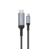 Кабель Hoco UA43 USB-C to HDMI 4K 30Hz 2m Grey (6942007671491)