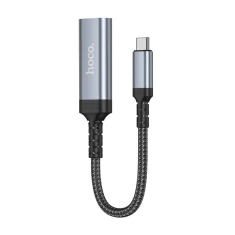 Перехідник Hoco UA43A USB-C to HDMI 4K 30Hz 0.2m Grey (6942007671507)