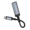 Переходник Hoco UA43A USB-C to HDMI 4K 30Hz 0.2m Grey (6942007671507)