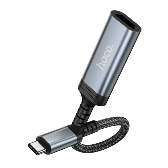 Переходник Hoco UA43A USB-C to HDMI 4K 30Hz 0.2m Grey (6942007671507)