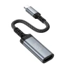 Переходник Hoco UA43A USB-C to HDMI 4K 30Hz 0.2m Grey (6942007671507)