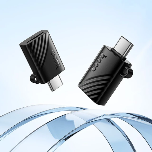 Кардридер TF 2.0 USB-C Hoco HB53 Black (6942007671552)