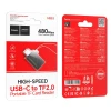 Кардридер TF 2.0 USB-C Hoco HB53 Black (6942007671552)