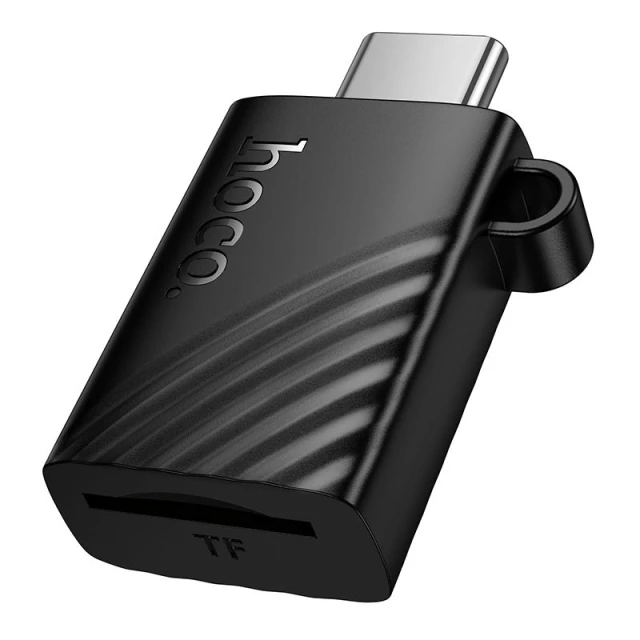 Кардридер TF 2.0 USB-C Hoco HB53 Black (6942007671552)