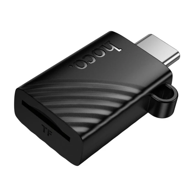 Кардридер TF 2.0 USB-C Hoco HB53 Black (6942007671552)