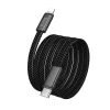 Кабель USB C до Lightning Hoco PD 30W плоский 1 м X125 Black (6942007671668)