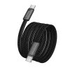 Кабель Hoco X125 USB C to USB C 3A 60W плоский 1 m Black (6942007671682)