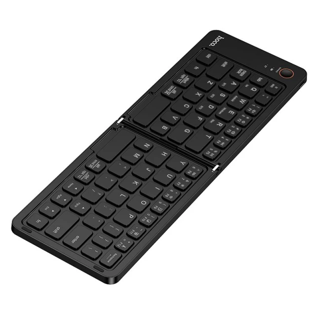 Клавіатура Hoco GM71 бездротова складана QWERTY Black (6942007672108)