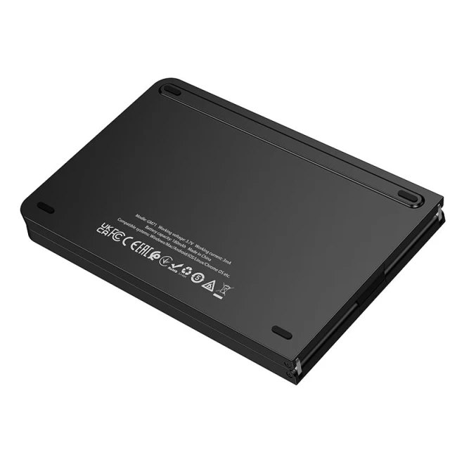 Клавіатура Hoco GM71 бездротова складана QWERTY Black (6942007672108)