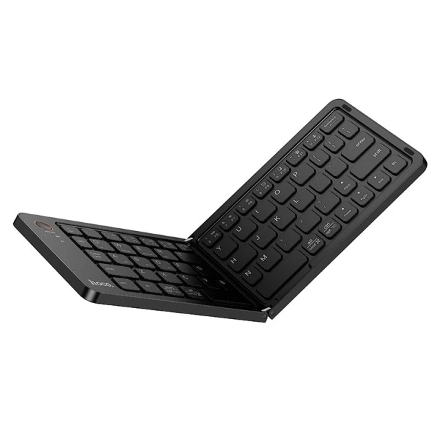 Клавіатура Hoco GM71 бездротова складана QWERTY Black (6942007672108)