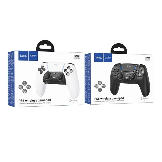 Геймпад Hoco GA32 для PS5 White (6942007672146)
