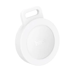 Локалізатор Hoco E101 сумісний з Apple Find My та Google Find My Device White (6942007672658)
