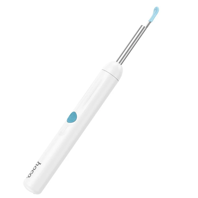 Очищувач для вух Hoco з Wi-Fi камерою HP65 White (6942007672733)