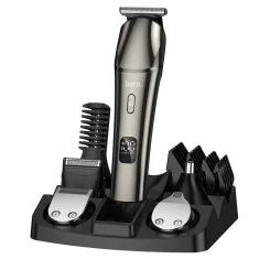Машинка для стрижки волосся Hoco HP26 Grey (6942007672771)
