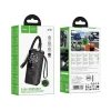 Компресор автомобільний Hoco ZP18 бездротовий 4000mAh Black (6942007673303)
