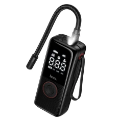 Компресор автомобільний Hoco ZP18 бездротовий 4000mAh Black (6942007673303)