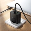 Мережевий зарядний пристрій Hoco N75 2x USB-C + USB-A QC3.0 PD 65W Black (6942007673839)