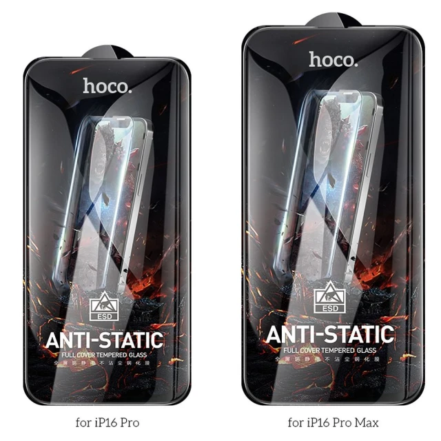 Захисне скло Hoco HD Anti-static G10 для iPhone 17 Air (25 pack) (6942007674690)