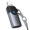 Адаптер Hoco UA46A OTG Lightning на USB C 2A Black (6942007675635)