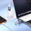 Адаптер Hoco UA46C OTG USB C на USB A 3A Grey (6942007675659)