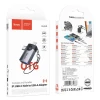 Переходник Hoco UA46E Victory OTG 2в1 Lightning/USB-C на USB-A Grey (6942007675666)