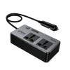 Розгалужувач Hoco Z66 для автомобільного прикурювача 2 порти PD 66W Black (6942007675673)