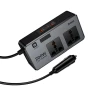 Розгалужувач Hoco Z66 для автомобільного прикурювача 2 порти PD 66W Black (6942007675673)