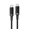 Кабель Hoco U153 Extreme USB-C to USB-C PD 5A 100W 1.2m Black (6942007677233)