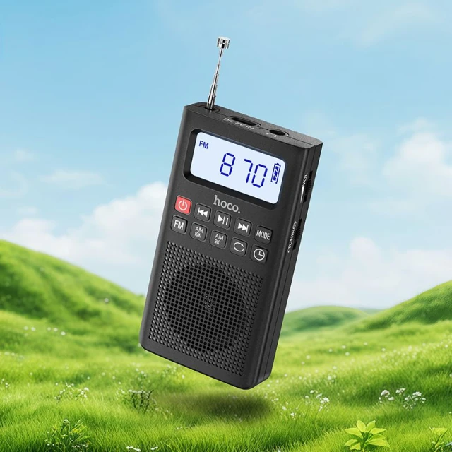 Радіо портативне Hoco HI51 Black (6942007677417)