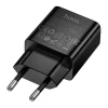 Сетевое зарядное устройство Hoco N76 USB-C QC PD 25W Black (6942007679152)
