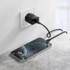 Сетевое зарядное устройство Hoco N76 USB-C QC PD 25W Black (6942007679152)